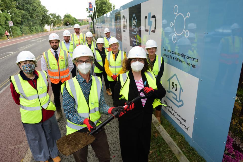 The Meadow groundbreaking