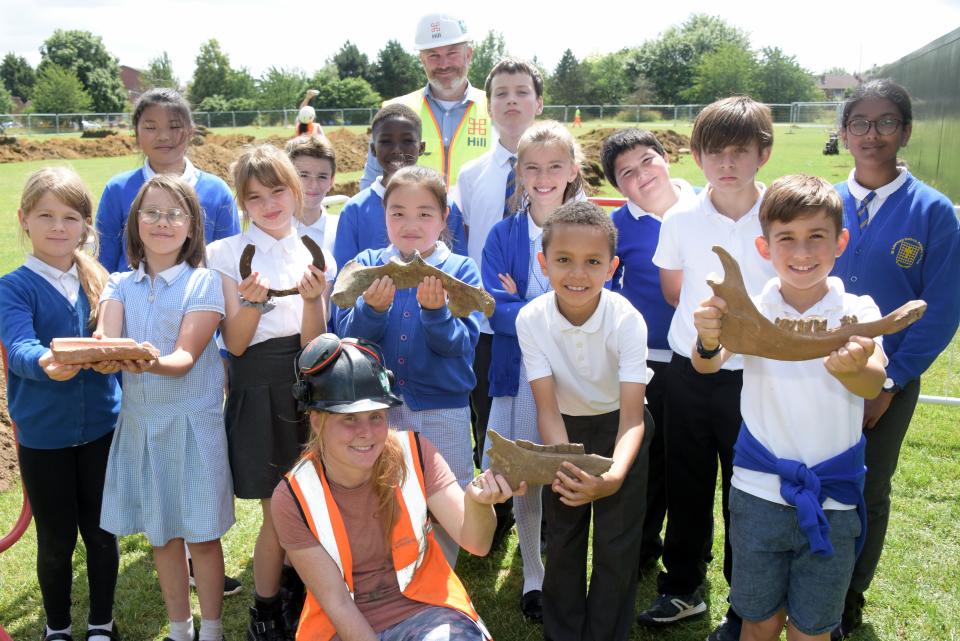 The Meadows archaeology dig